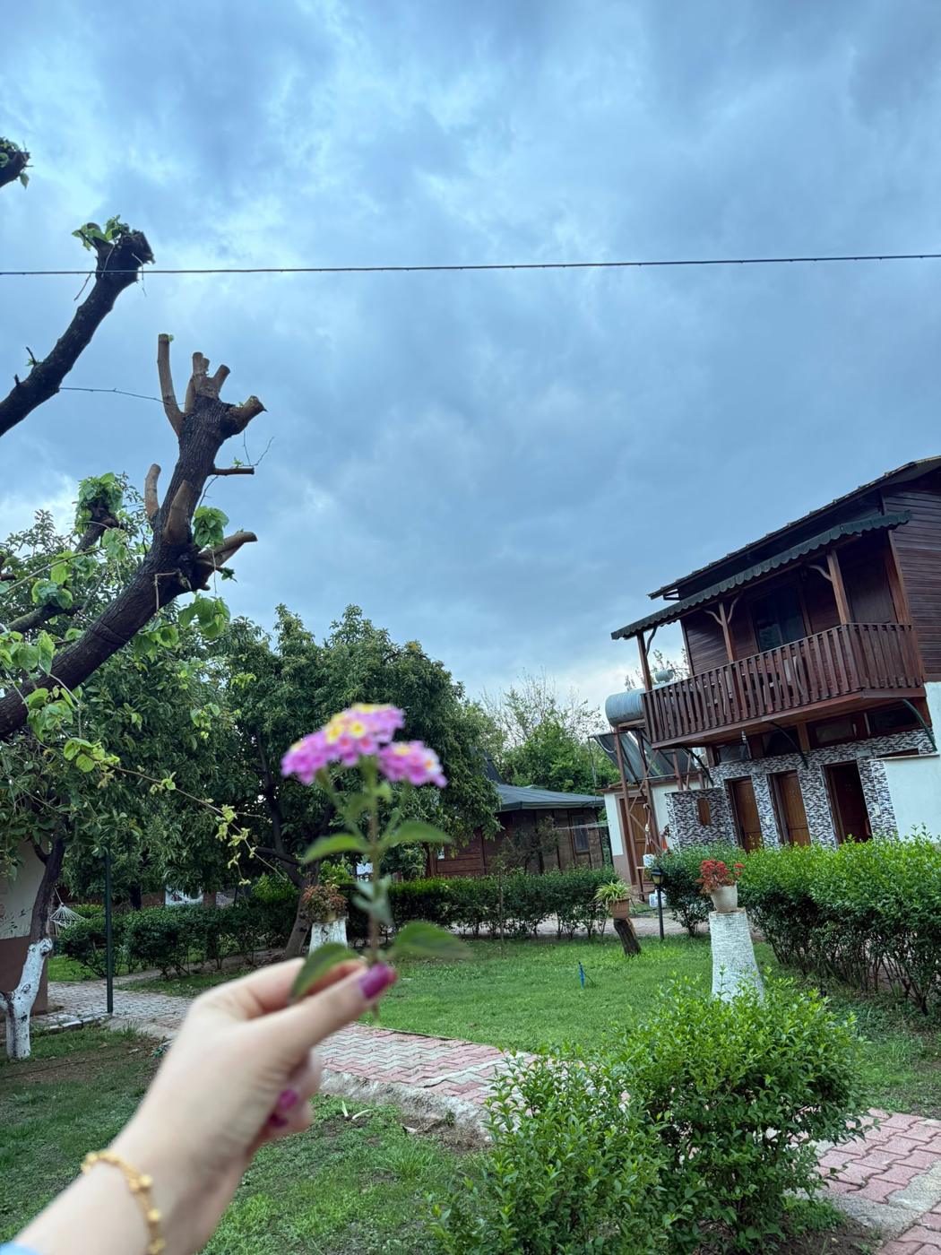 Bahçe ve tesis – Likya Yanartaş Bungalows