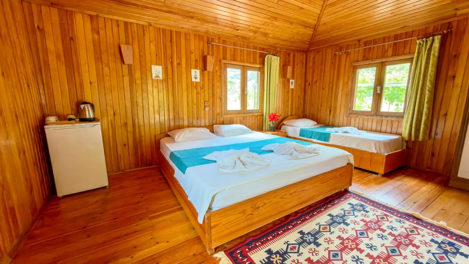 Бунгало на 3 человека – Likya Yanartaş Bungalows