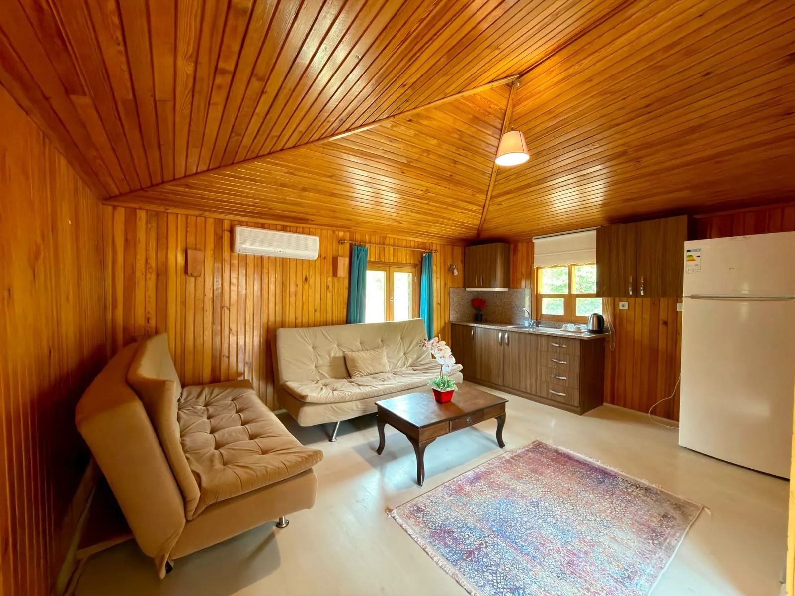 Бунгало на 4 человека – Likya Yanartaş Bungalows